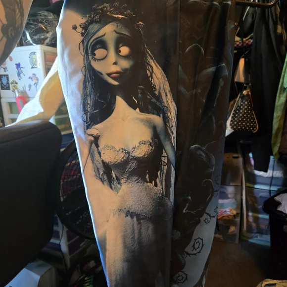 Blackmilk Corpse Bride Victor And Emily Leggings XL - Picture 2 of 7